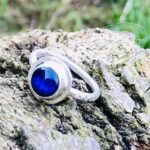 Solid Silver Cremains Jewellery Ring