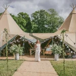 Wedding tipi